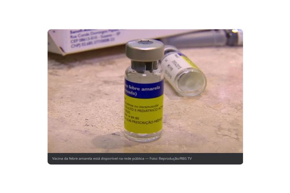 Secretaria da Saúde do RS confirma caso de febre amarela em bugio