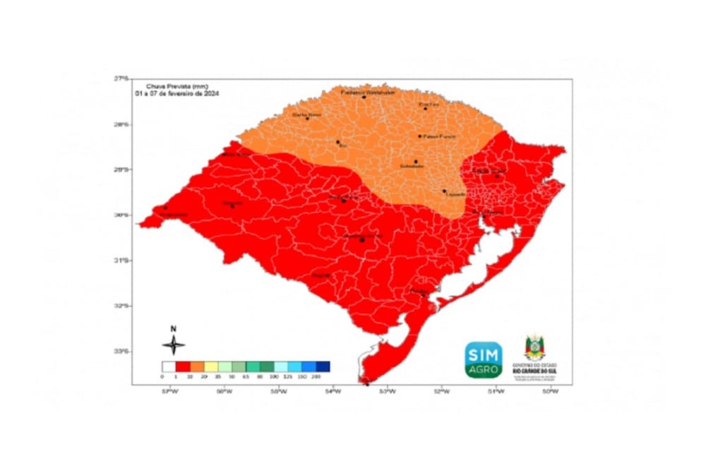 Calor vai predominar no Estado na próxima semana