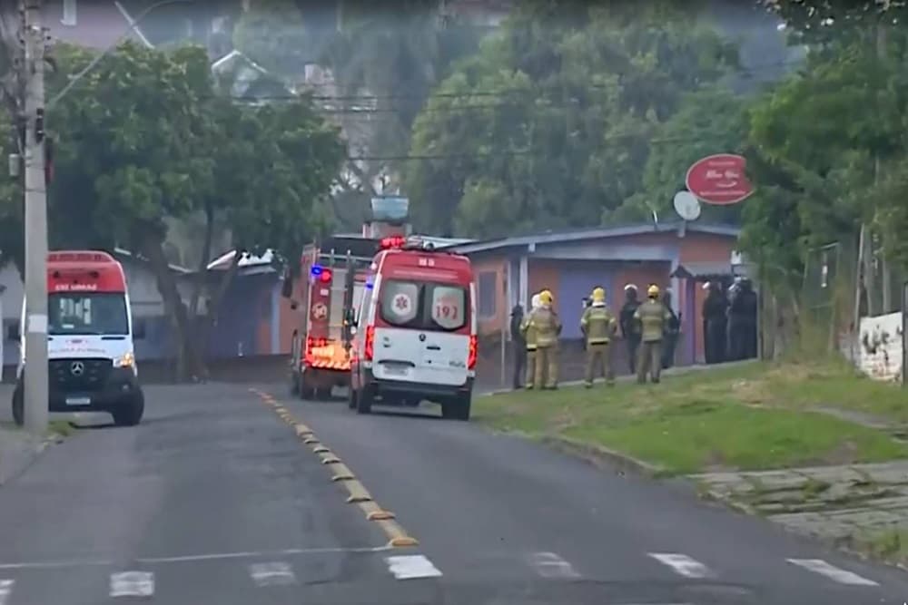 Homem mata a tiros pai, PM e fere outras dez pessoas em Novo Hamburgo