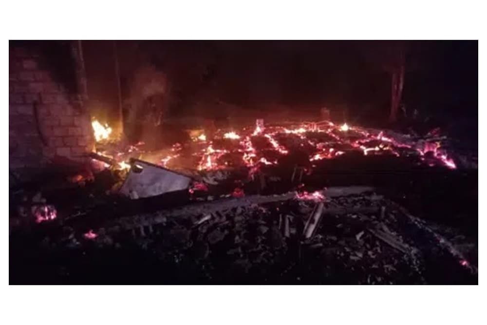 Tio e sobrinho morrem em incêndio, em Roque Gonzales