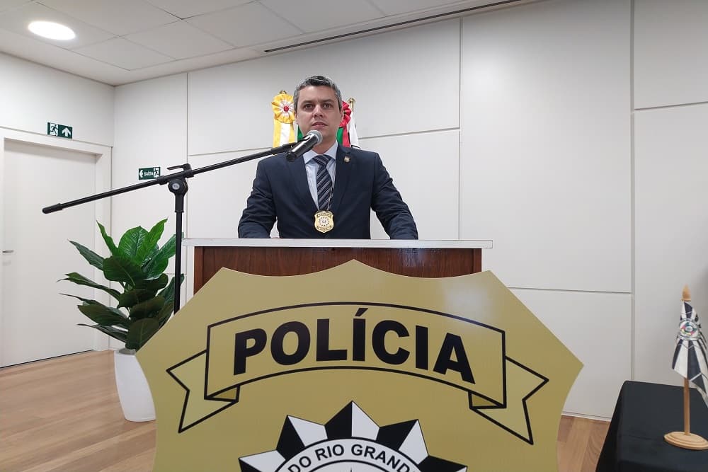 Delegado Bruno assume titularidade da Delegacia de Santo Augusto