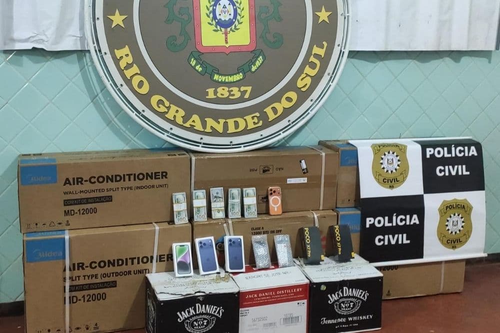 Homem é preso por contrabando durante operação integrada em Tenente Portela