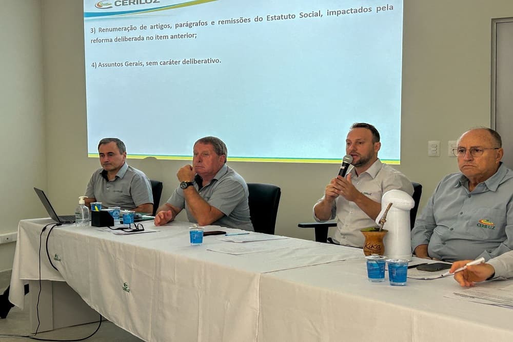Assembleias da Ceriluz apresentam resultados financeiros e aprovam criação de conselho consultivo