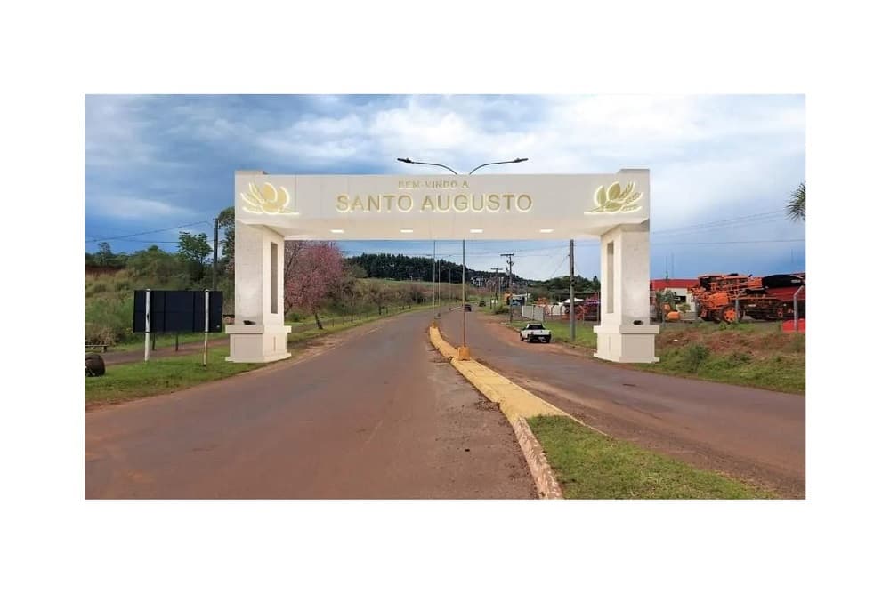 Assinada ordem para início da construção do pórtico em Santo Augusto