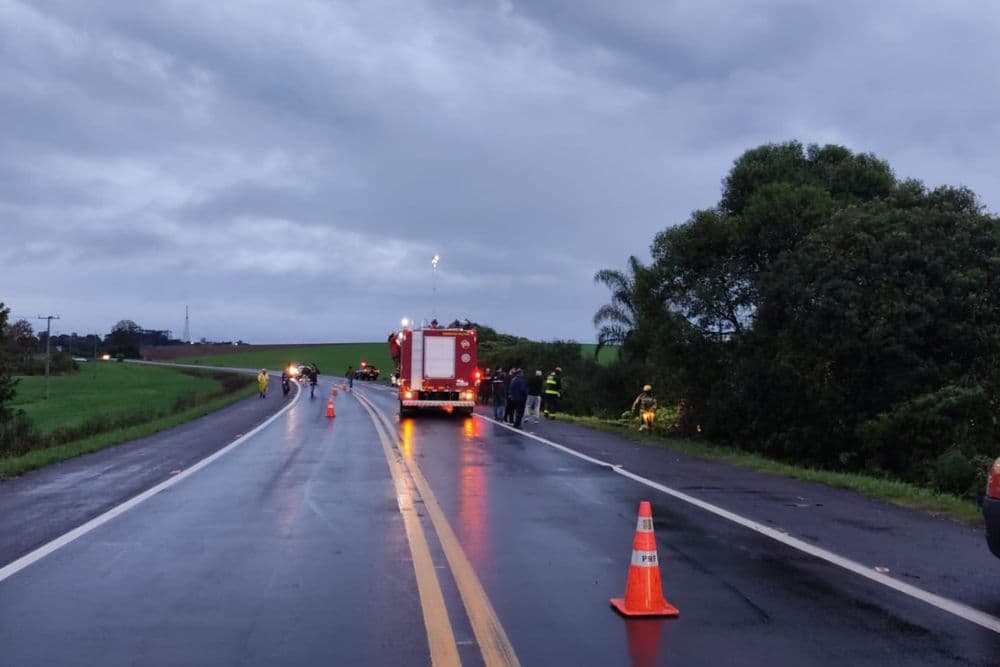 Três pessoas morrem em acidente de trânsito em Cruz Alta