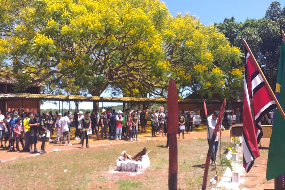 Jogos culturais entre escolas indígenas Kaingang são realizados em São Valério do Sul