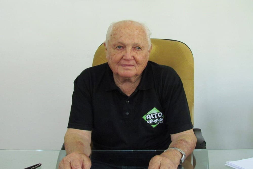Luto no rádio| Morre Sady Sandri fundador das rádios Alto Uruguai e 92 FM