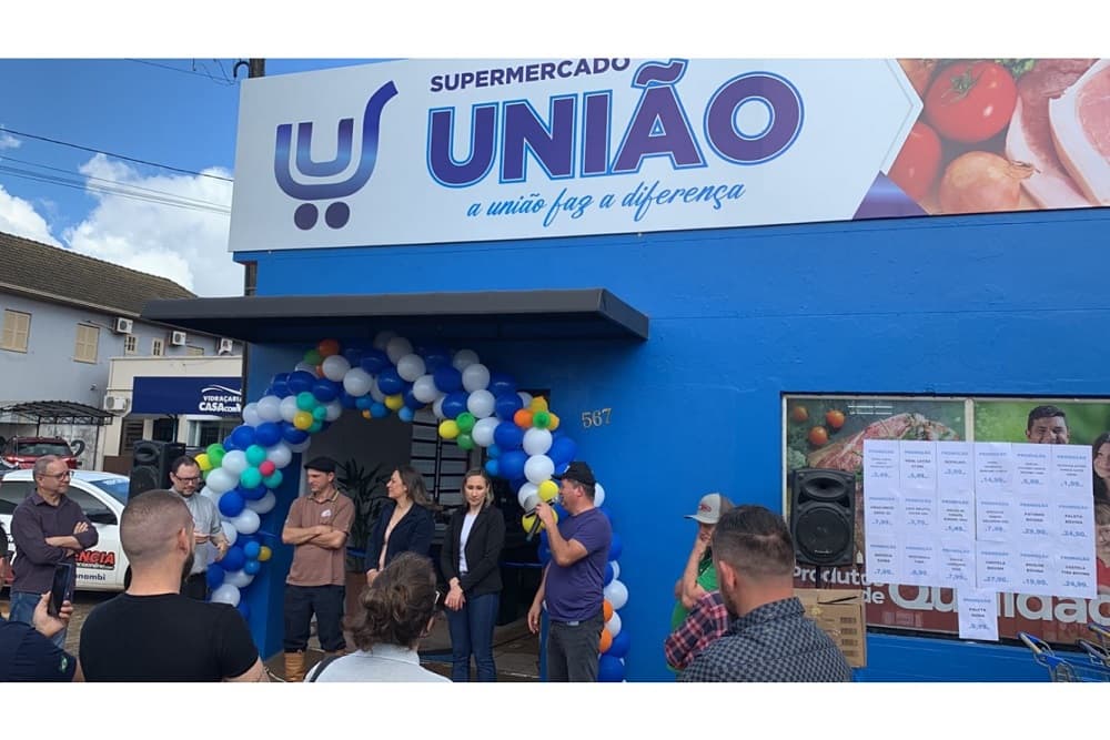 Supermercado União inaugura em Santo Augusto
