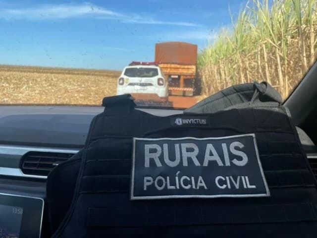 Operação policial apreende R$ 1 milhão em máquinas agrícolas roubadas