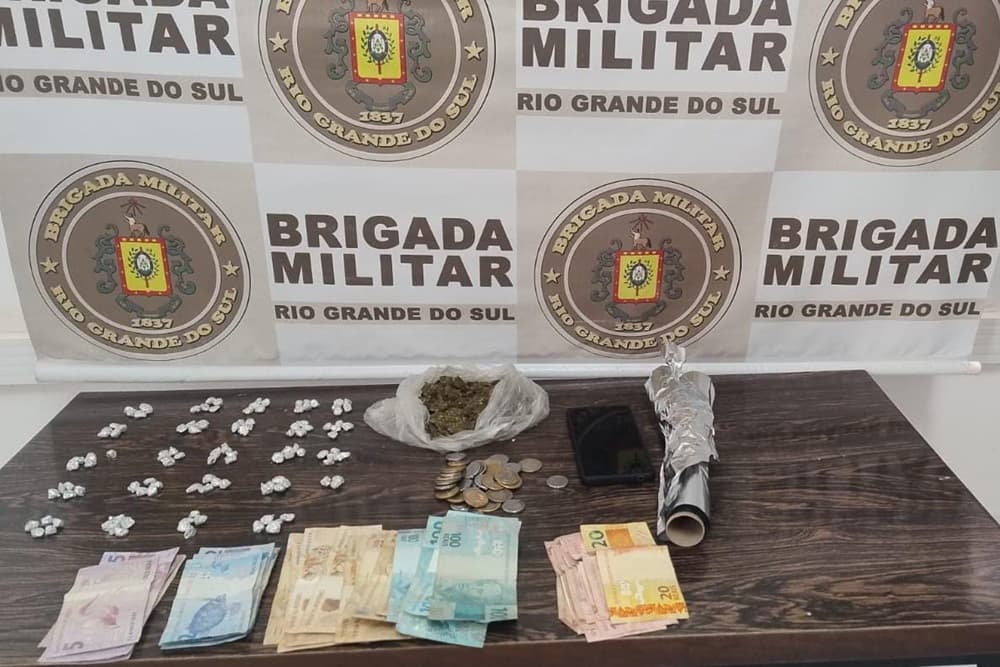 Homem é preso por tráfico de drogas em Santo Augusto