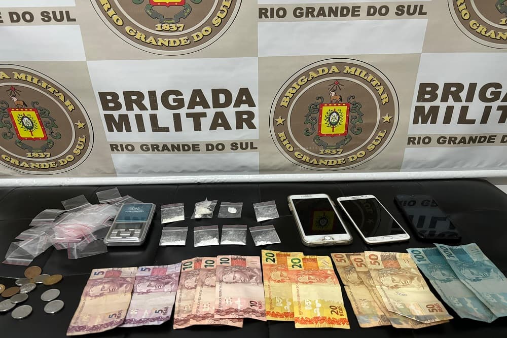 Homem é preso por tráfico de drogas em Santo Augusto