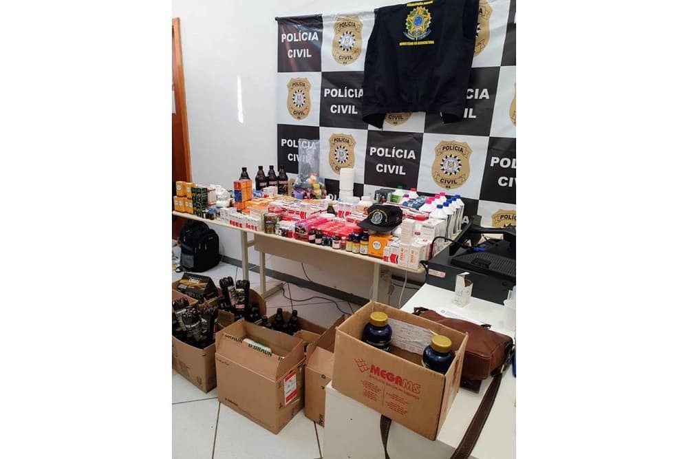 Ação policial localiza quadrilha que vendia medicamentos agropecuários ilegais em Carazinho