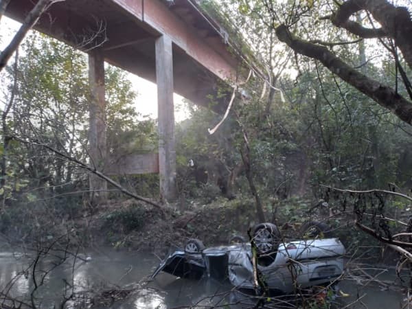 Grave acidente deixa duas pessoas mortas nesta manhã em Cruz Alta