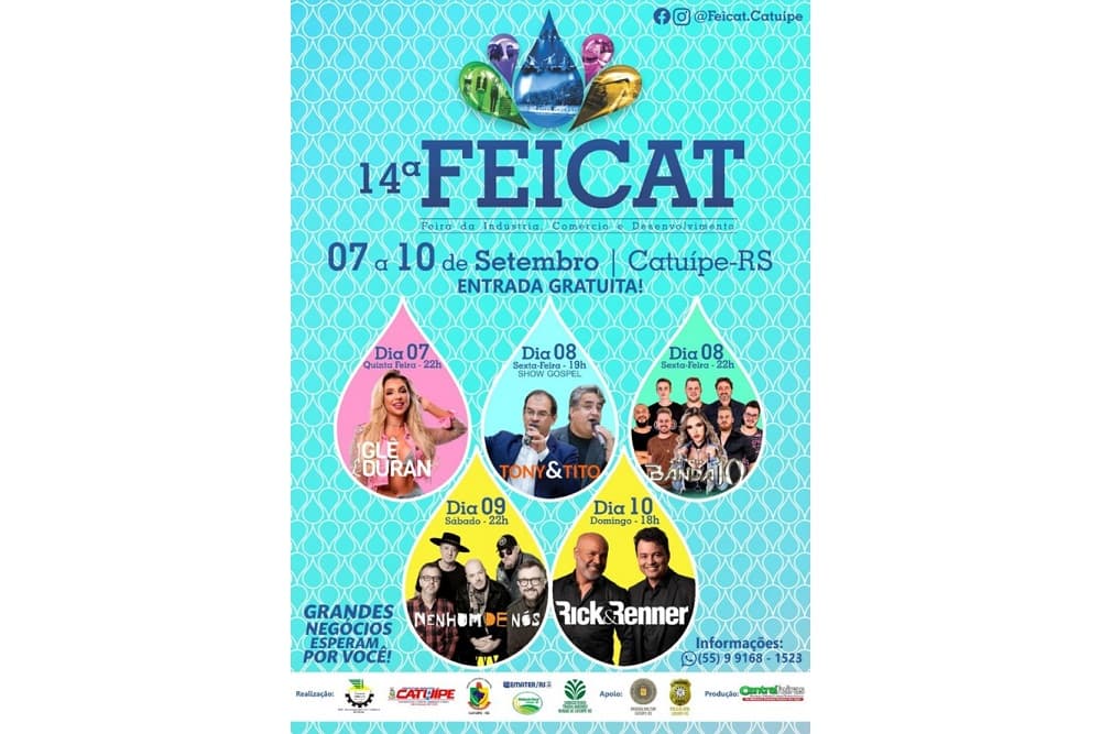 Lançamento Oficial da 14ª FEICAT será nesta quinta-feira