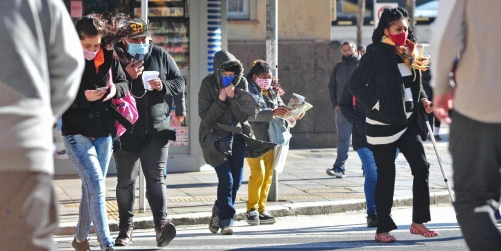Ar polar cobre o Estado e derruba temperaturas no RS