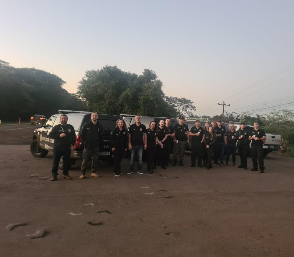 Policiais Civis da região levam ajuda humanitária para cidades atingidas por enchentes