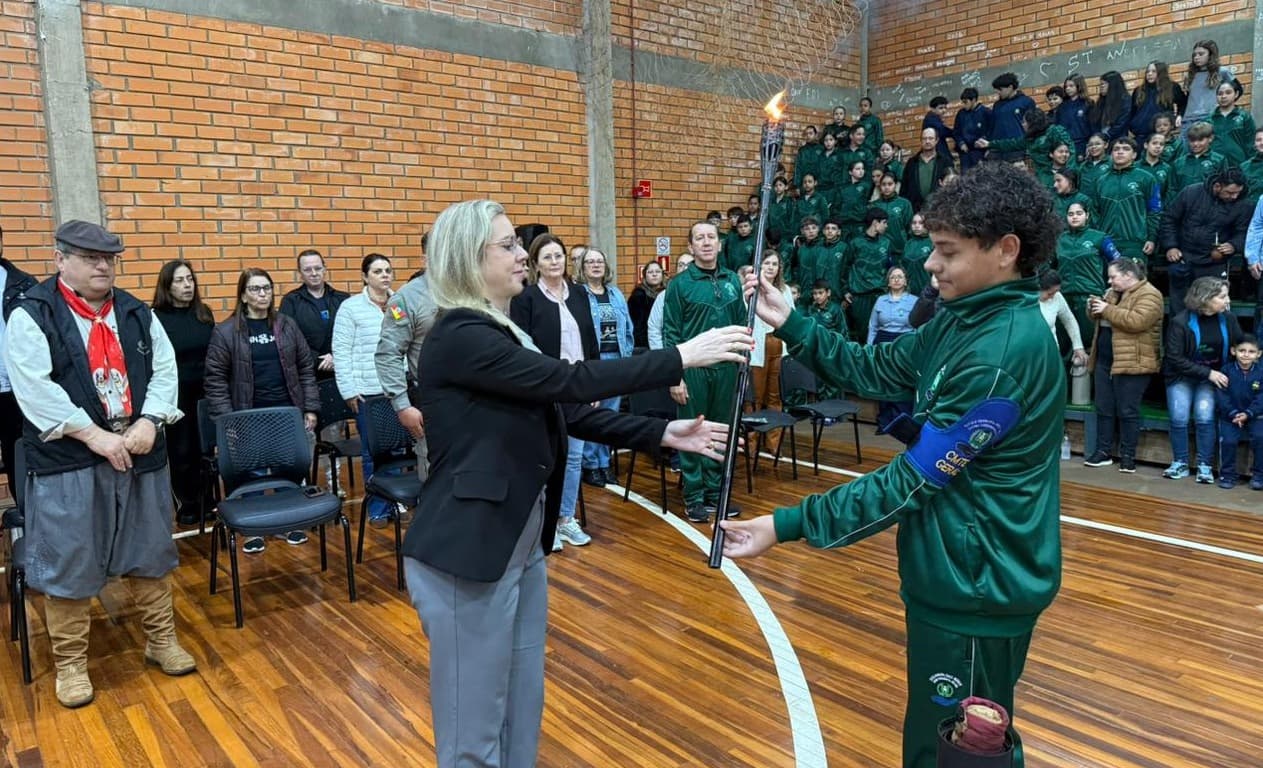 Semana da Pátria é Aberta com Cerimônia na Escola Cívico-Militar São João em Santo Augusto