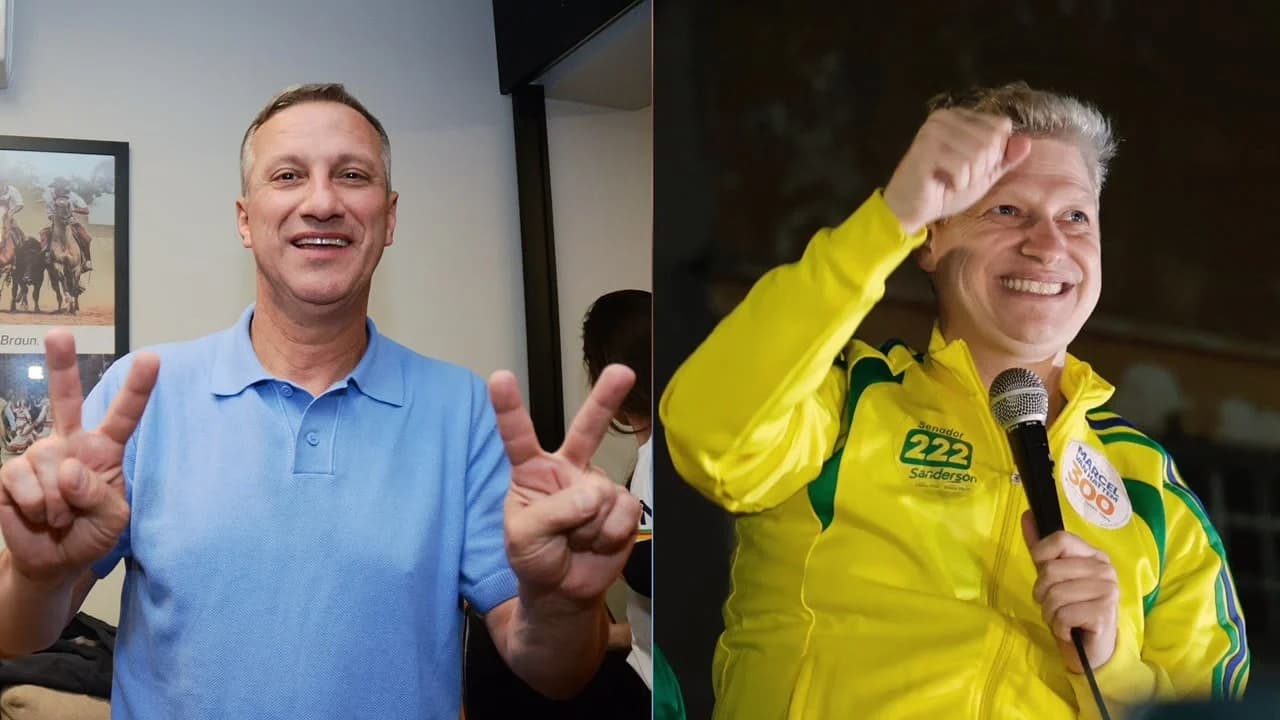 Sanderson e Marcel van Hattem são eleitos senadores pelo Rio Grande do Sul
