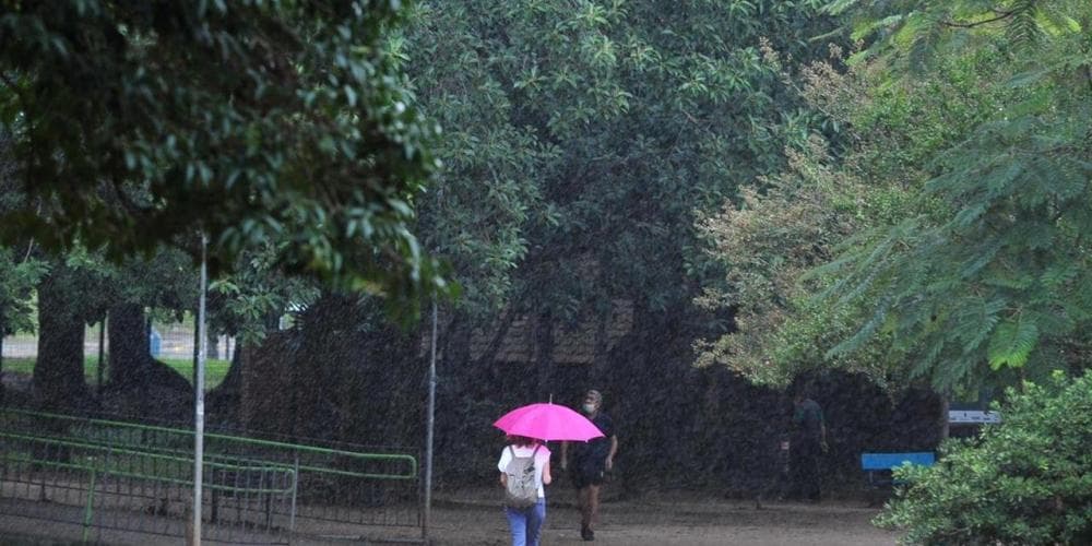 Ar quente traz chuva ao RS nesta quarta-feira