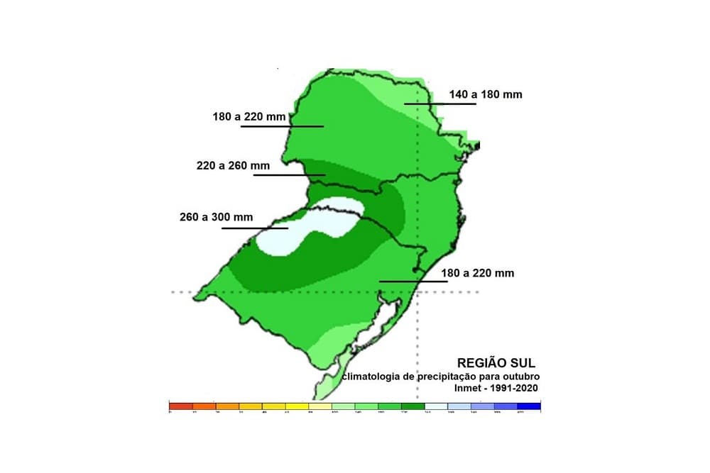 Chuva retorna ao RS nesta terça-feira; Inmet alerta para tempestade