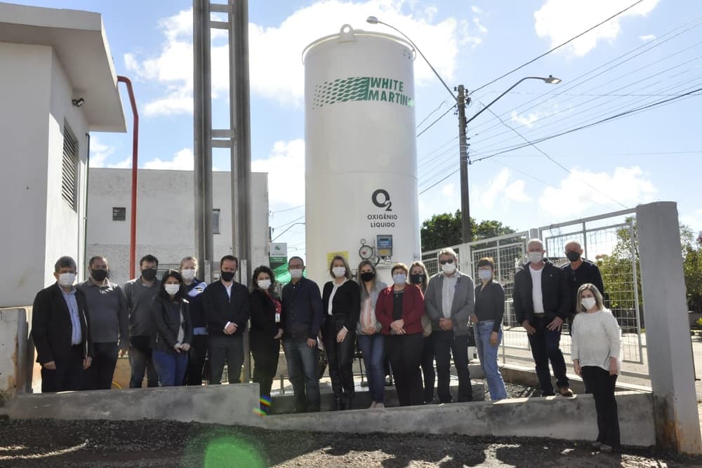 Tanque de oxigênio é implantado no Hospital Bom Pastor
