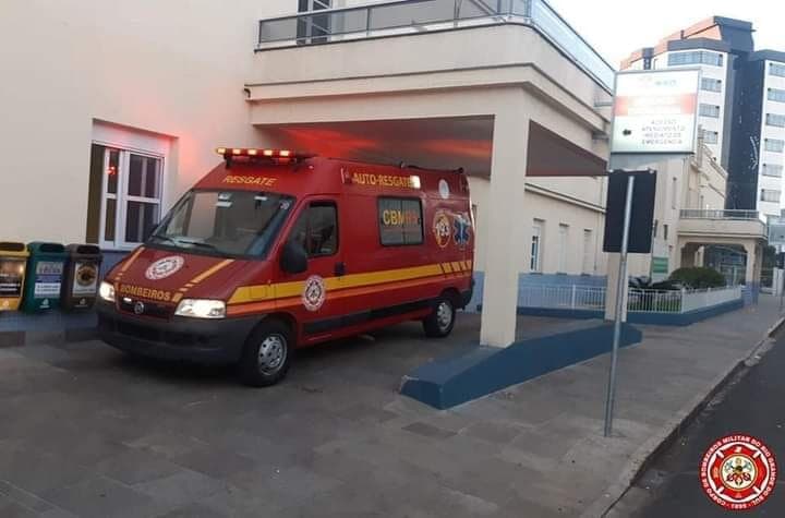 Bombeiros salvam recém-nascido que se afogou com a mamadeira, em Vacaria