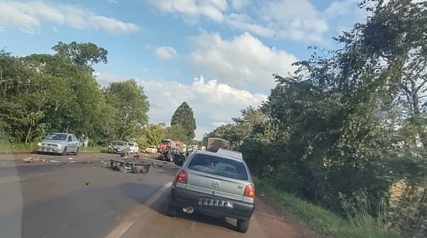 Idoso morre em acidente na BR 386