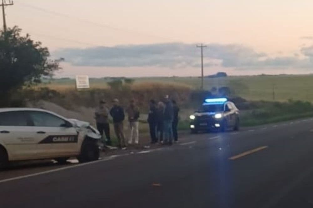 Mulher morre em acidente de trânsito na BR 158 em Cruz Alta