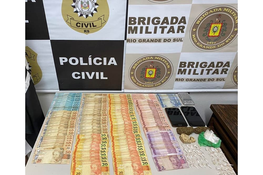Polícia Civil desencadeia operação contra o tráfico de drogas em Santo Augusto