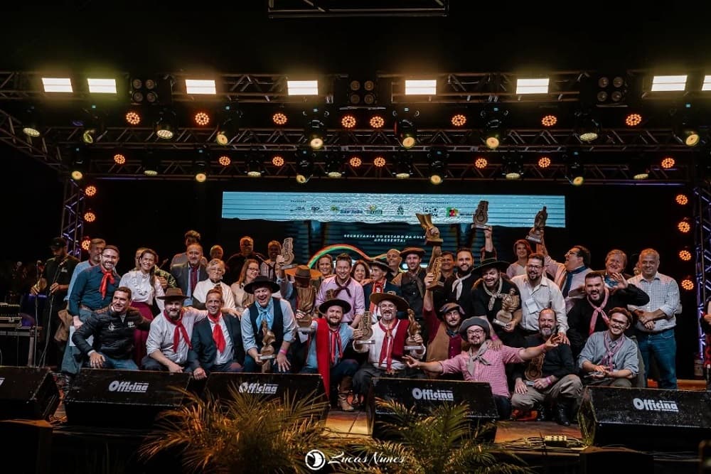 Canto ao Payador é a campeã da 44ª Coxilha Nativista; veja a lista de premiados