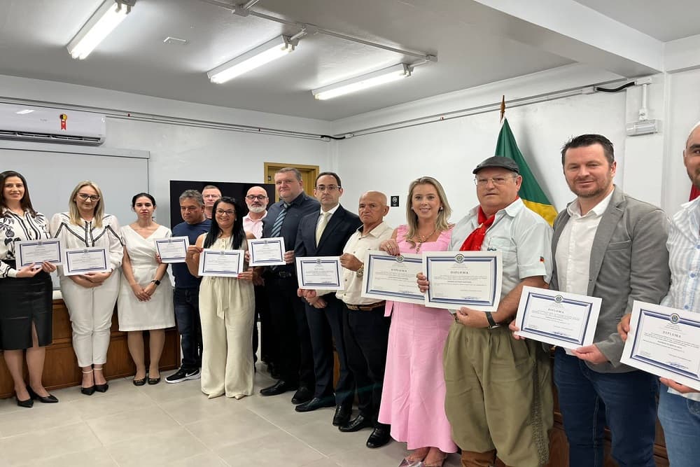 Diplomação dos eleitos de 2024 na 107ª Zona Eleitoral é realizada em Santo Augusto