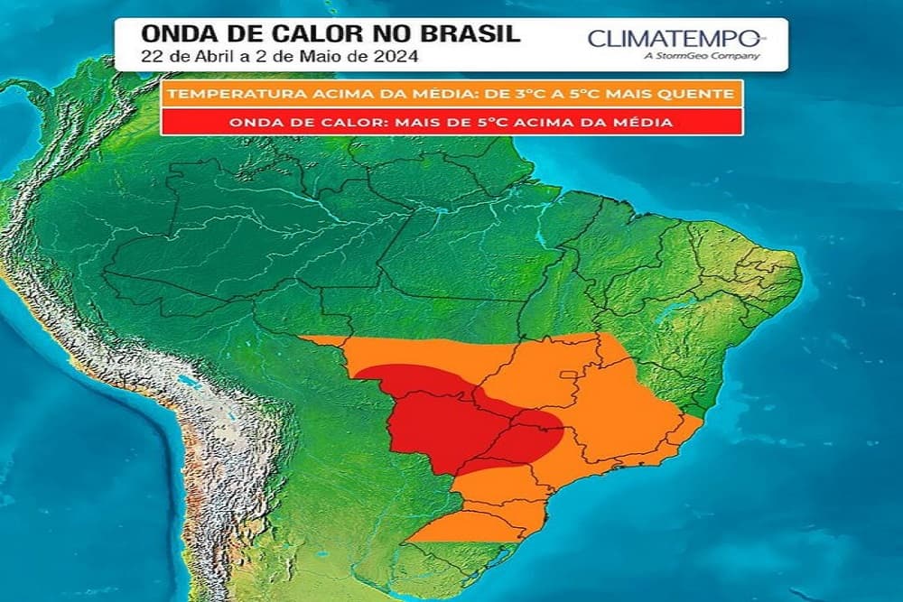 Onda de calor atinge parte do RS nesta semana; temperatura pode ficar até 5ºC acima da média