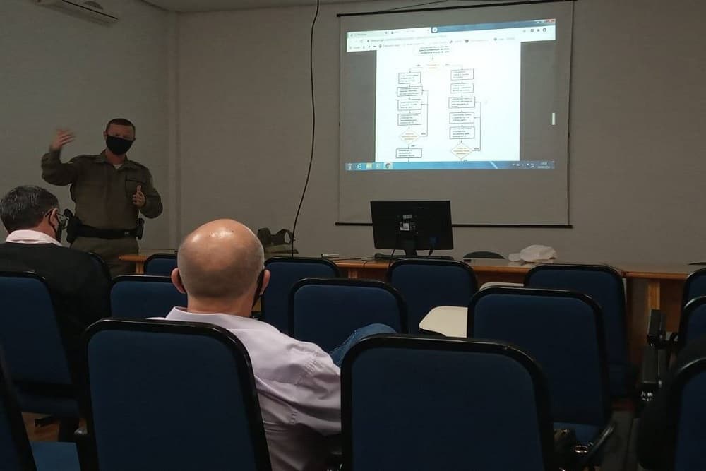 7º BPM apresenta o programa PISEG em Santo Augusto e Chiapetta