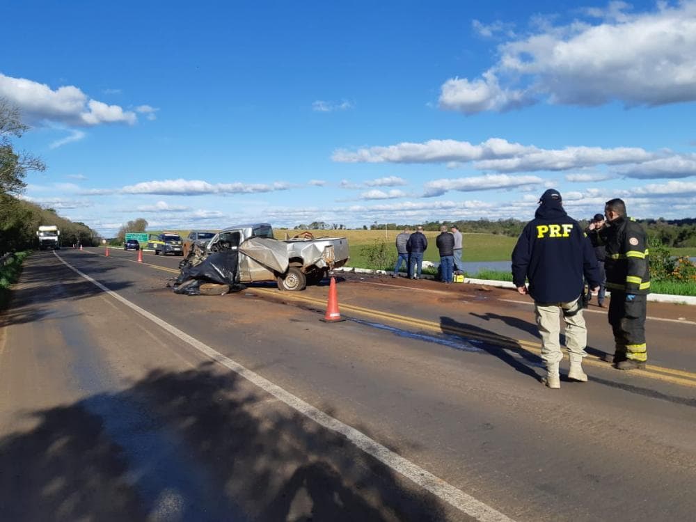 Vítimas do acidente na BR 468 são moradores de Três Passos e Três de Maio