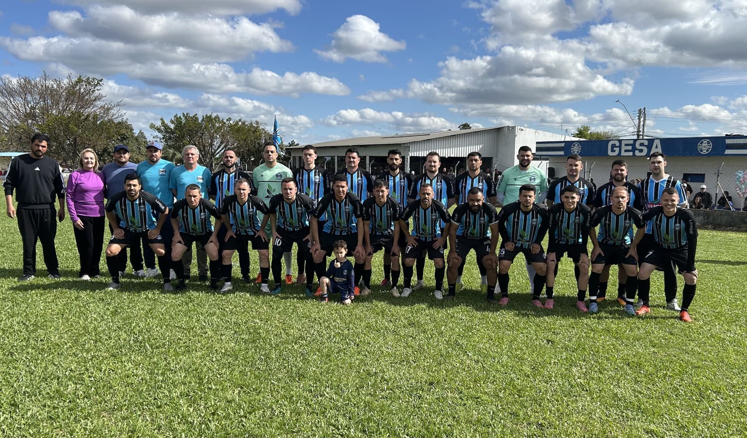 Com dois gols de Giliardi, Grêmio conquista o tricampeonato em Santo Augusto