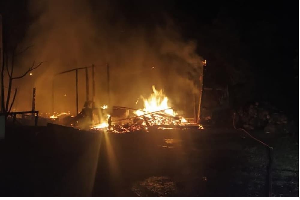 Mais de 12 mil aves morrem durante incêndio em aviário no Vale do Taquari