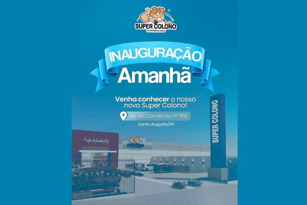 Super Colono inaugura nesta quarta-feira em Santo Augusto com programação especial