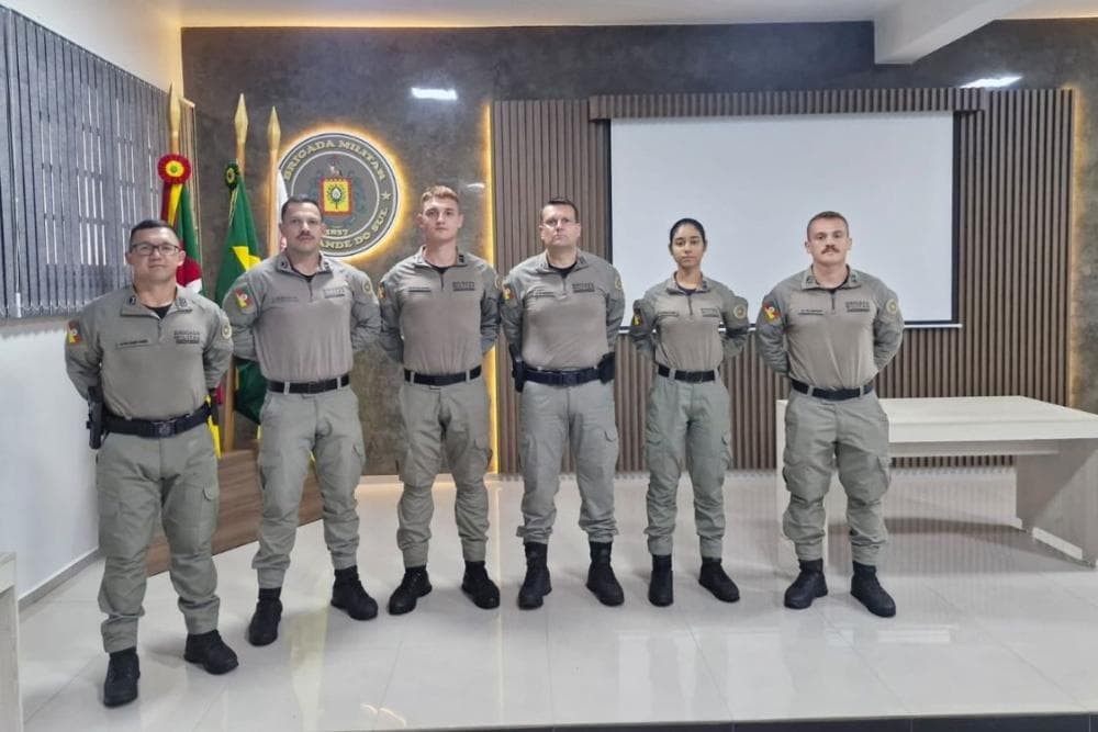Barra do Guarita, Coronel Bicaco, Humaitá e São Martinho receberam novos policiais
