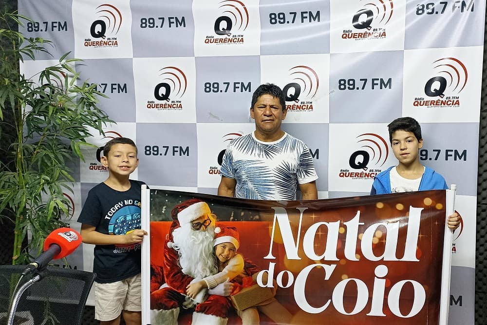 Mais de 200 crianças são esperadas na campanha “Papai Noel do Coio”