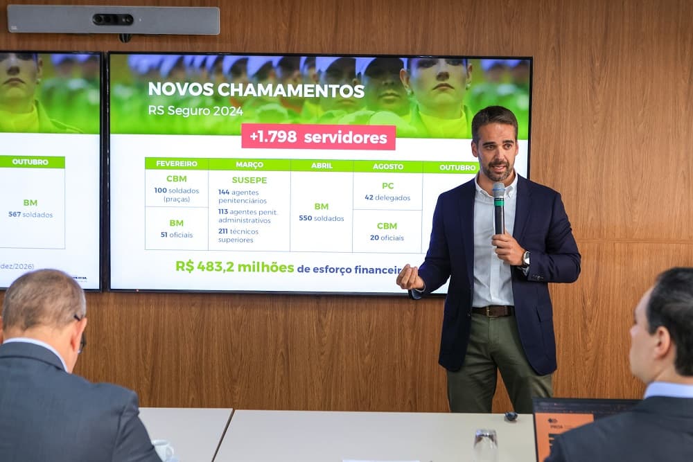 Leite anuncia cronograma de chamamento de quase 1,8 mil servidores para a Segurança Pública