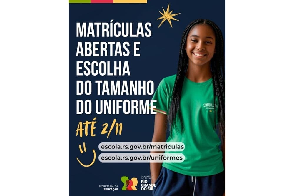 Matrículas abertas para a Rede Estadual 2026: 21ª CRE amplia escolas de tempo integral com formação técnica