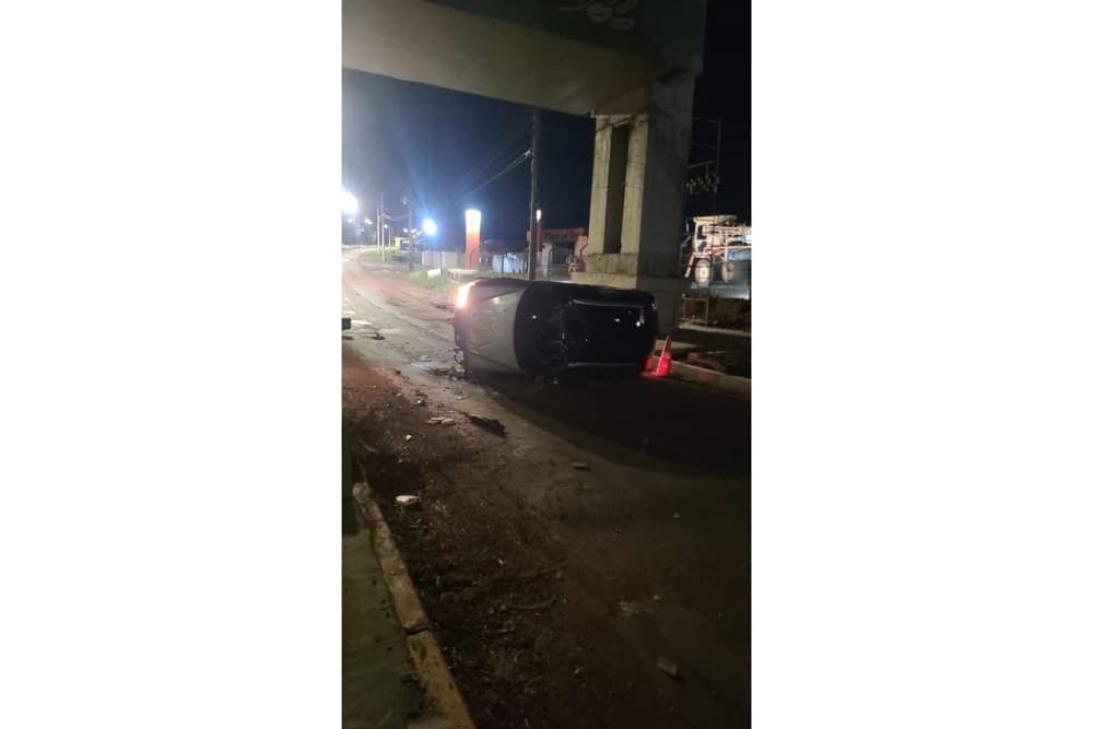 Acidente de trânsito é registrado na Avenida Pedro Campos