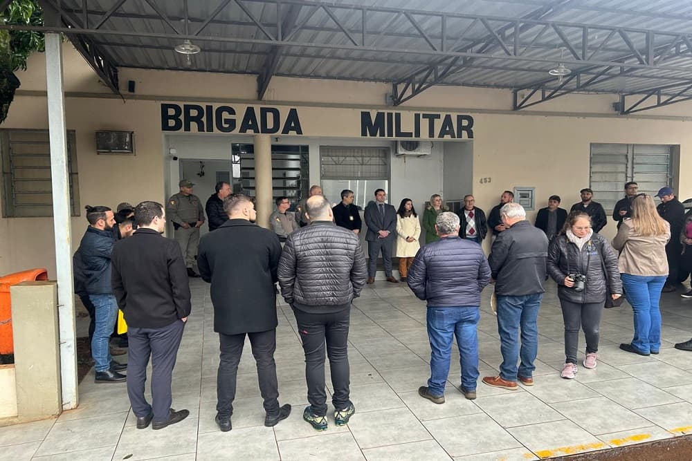 Novo sistema de vídeomonitoramento é entregue a Santo Augusto