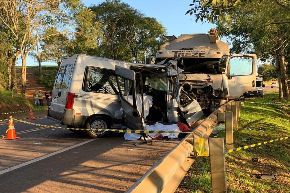 Identificadas sete vítimas do acidente envolvendo veículo da saúde de Constantina