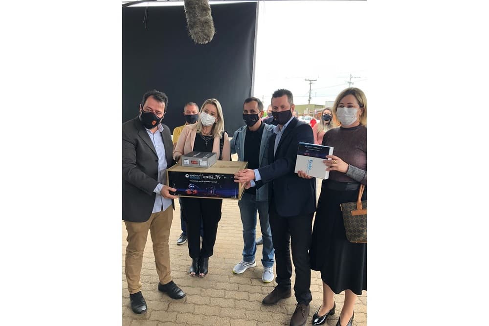 Santo Augusto recebe impressora 3D