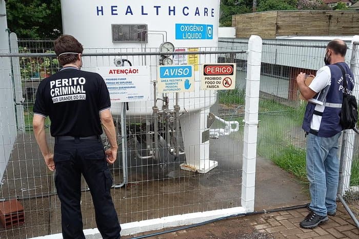 Uso descontrolado de carga reserva de oxigênio é uma das hipóteses investigadas no hospital de Campo Bom