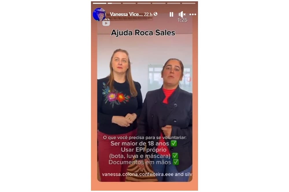 Voluntários de Santo Augusto se mobilizam para deslocamento a Roca Sales