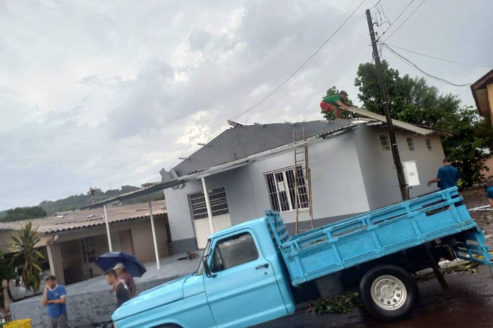 Temporal atinge Barra do Guarita