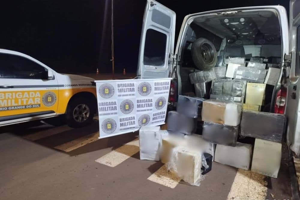 Brigada Militar prende dois homens por descaminho em São Martinho
