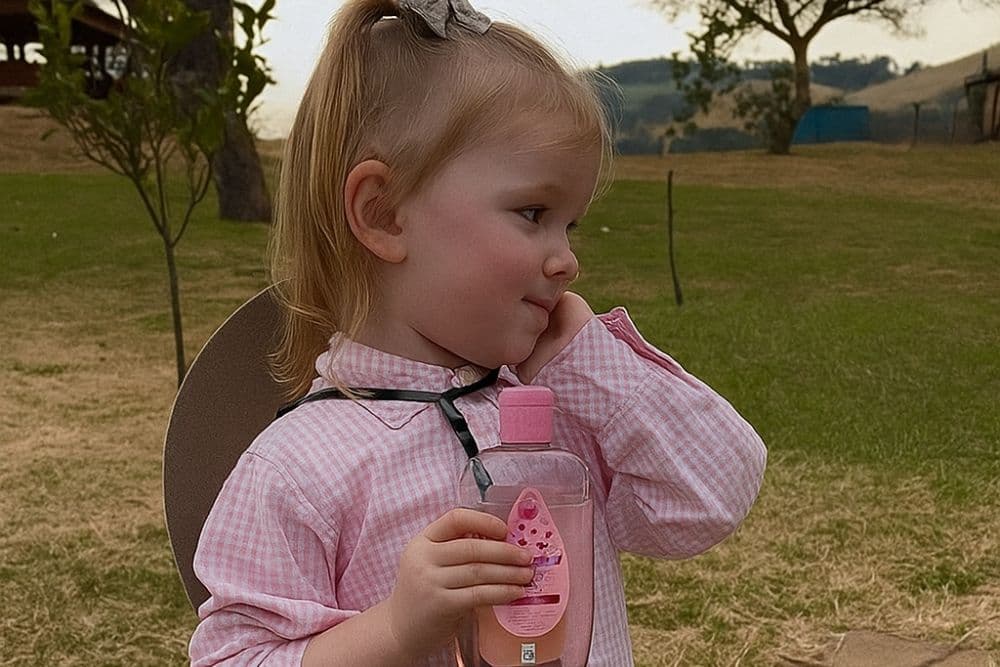 Bebê de Seberi é escolhida como novo rosto da Johnson’s
